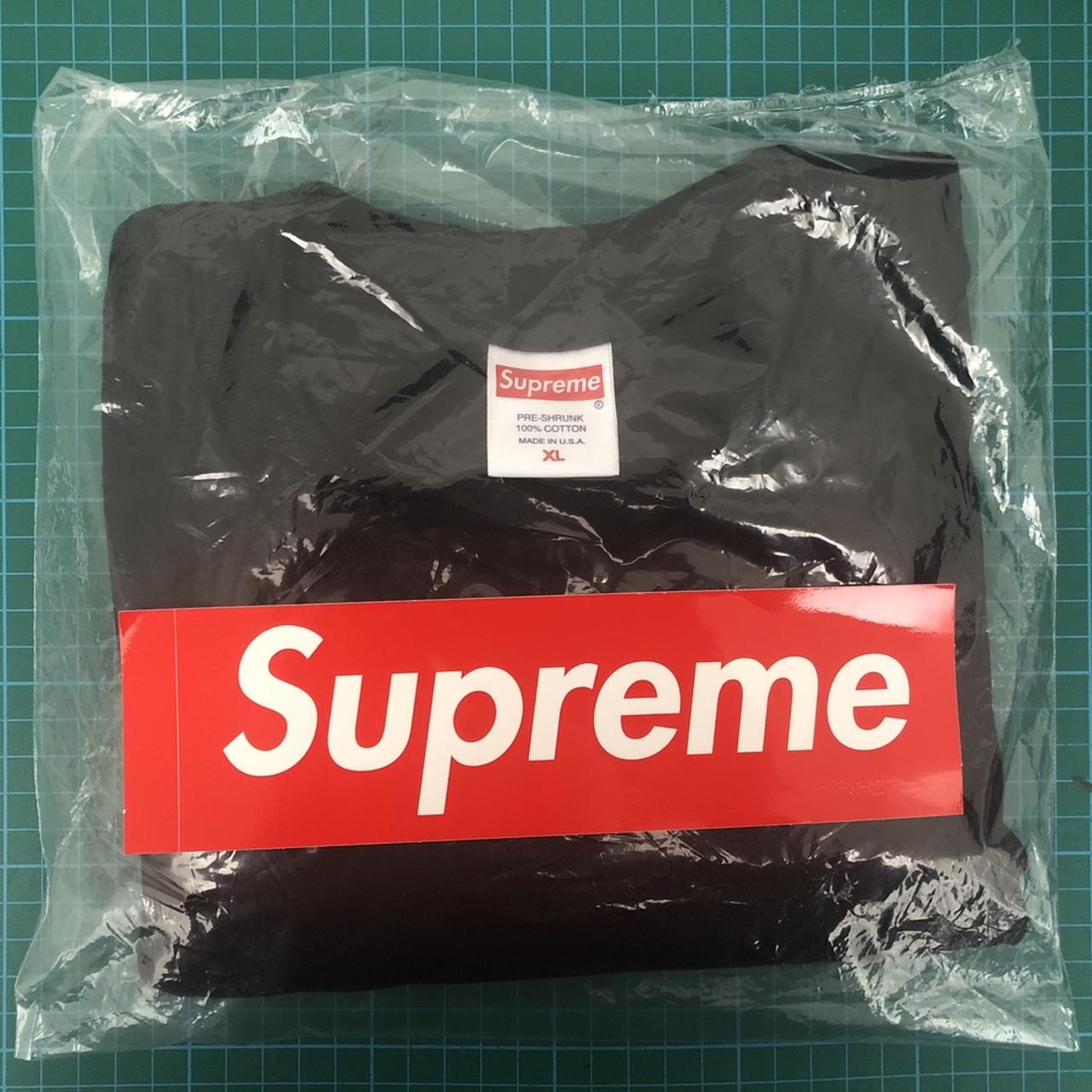 £117 ONO SUPREME NORTH FACE ONE WORLD TEE BLACK... - Depop