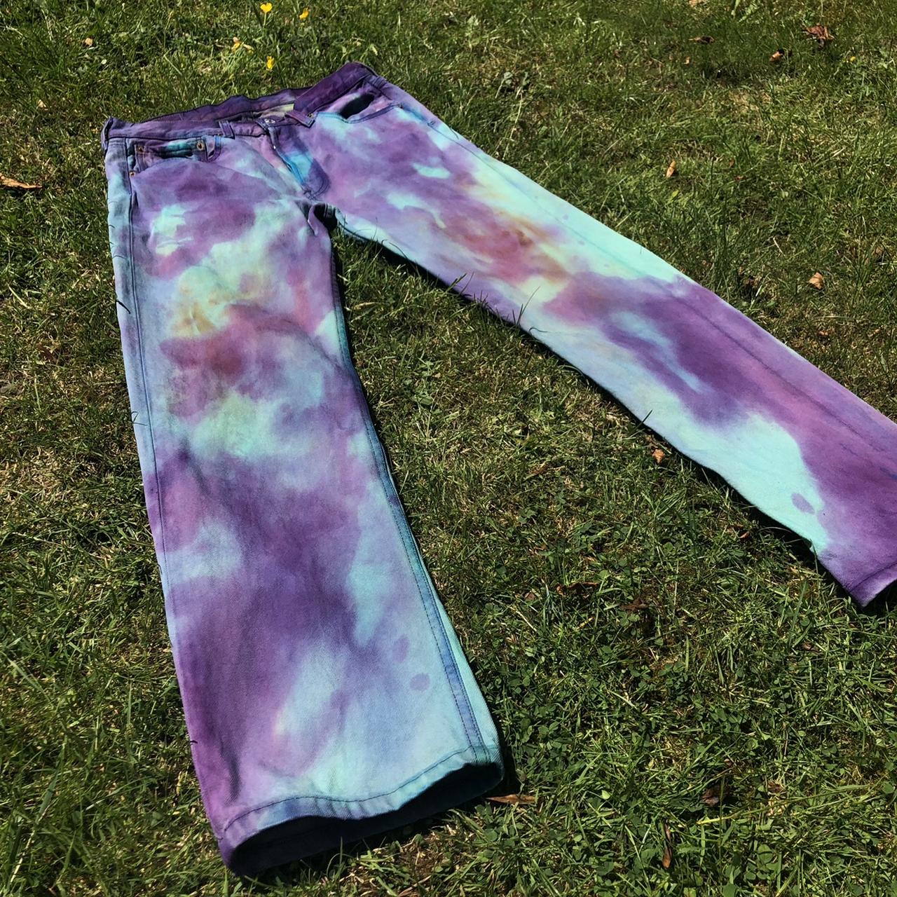 Hiraeth ‘nebula Denim Tie Dye Jeans This Is An Depop