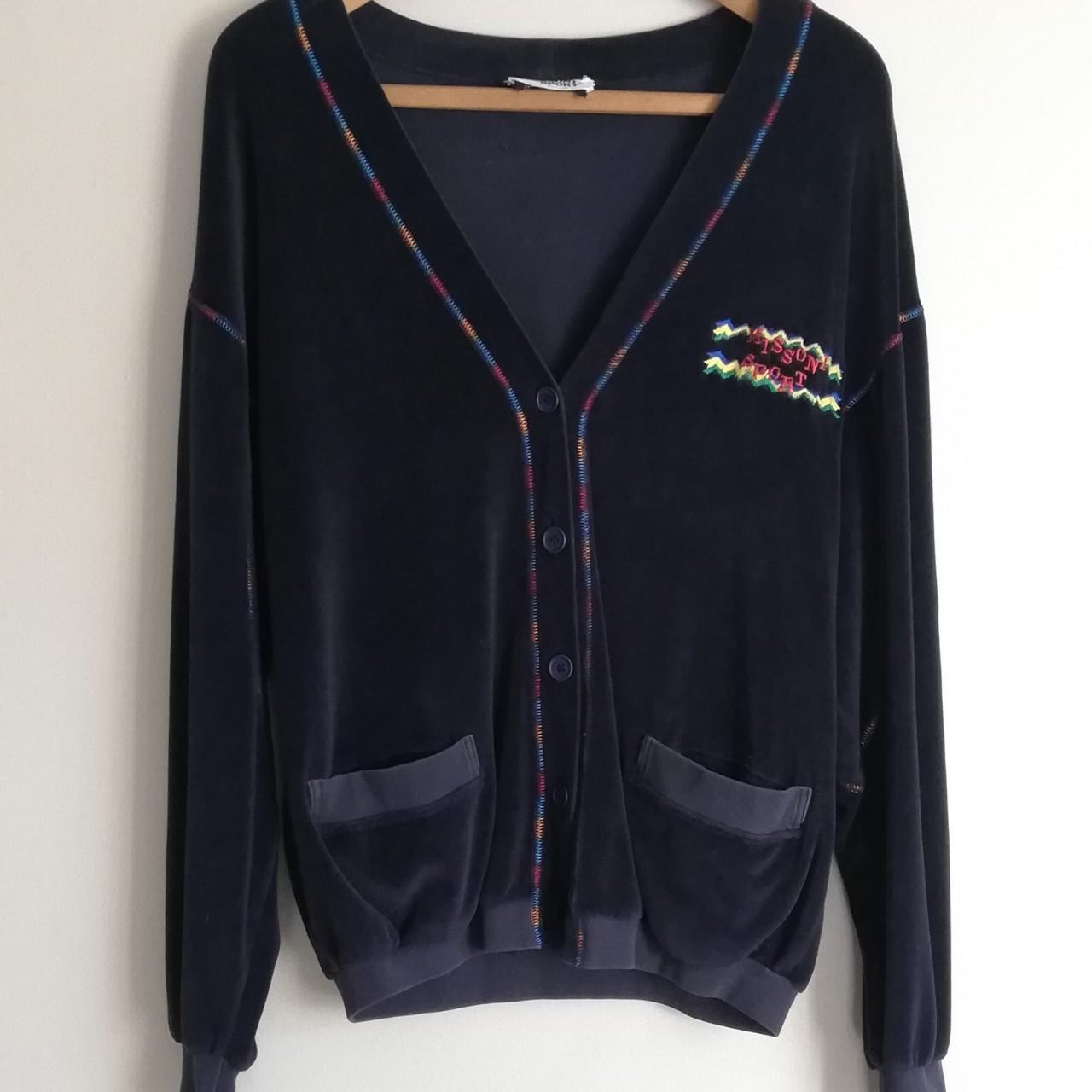More pics Missoni Sport jersey sweater cardigan... Depop