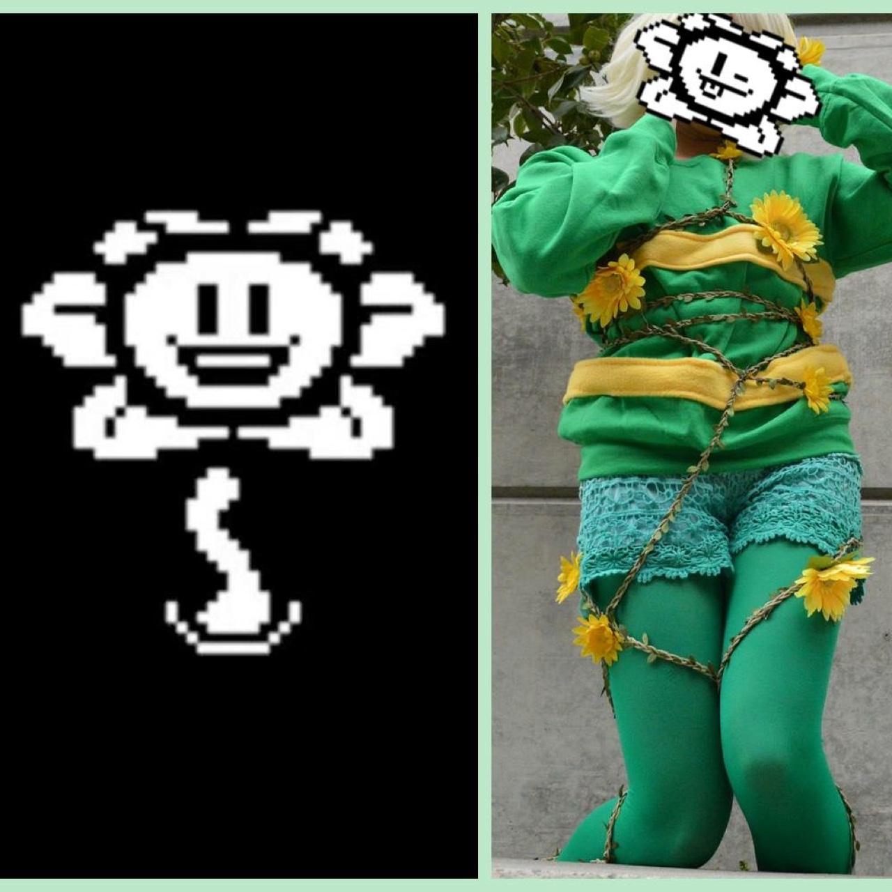 Undertale Flowey Asriel Cosplay Sweater Flower Depop