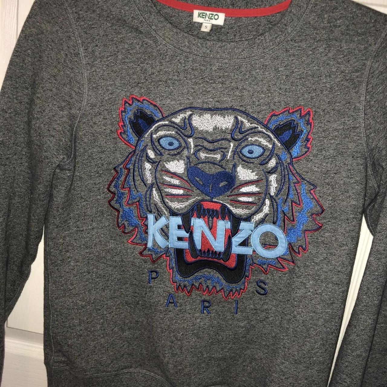 Grey kenzo jumper outlet womens