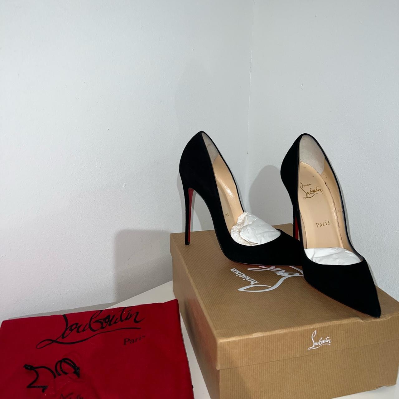 Christian Louboutin Cabo Pump 120 Veau Velours... Depop