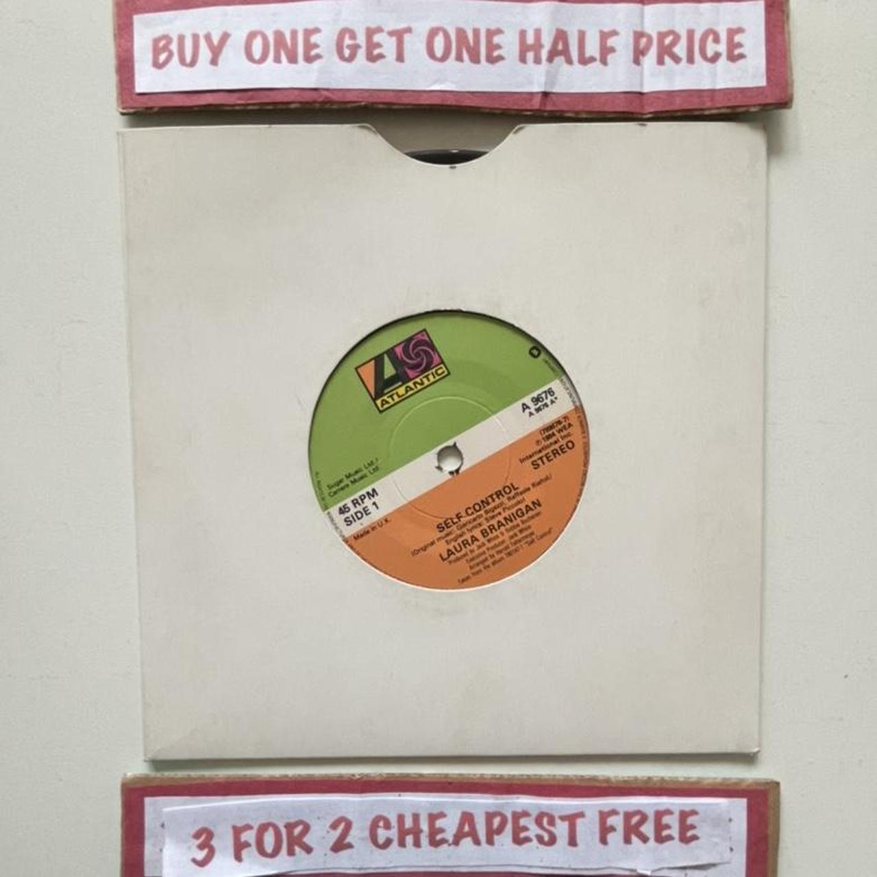 Laura Brannigan self Control 7 inch record single... Depop