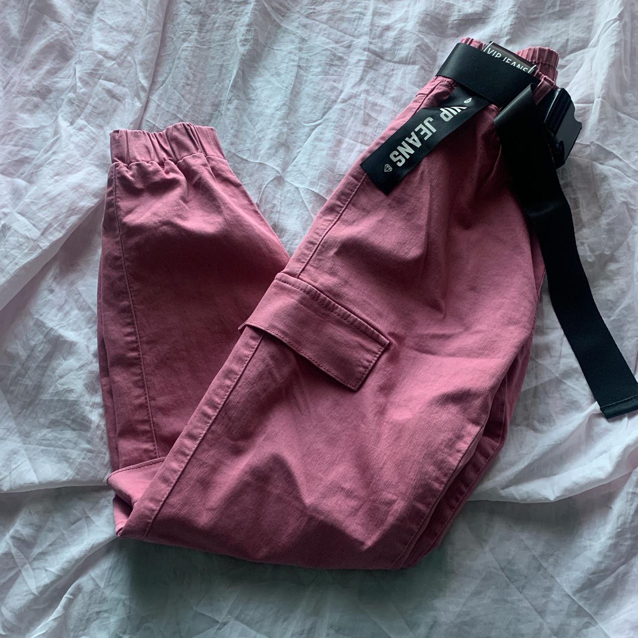 joggers brand new with tags (NWT) bright pink... Depop