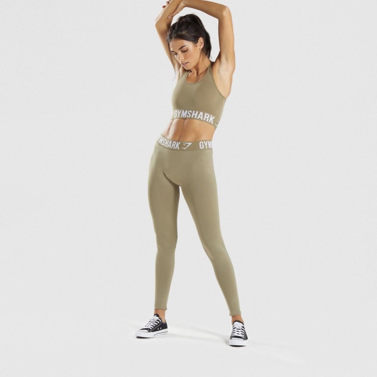 Gymshark fit leggings discount khaki