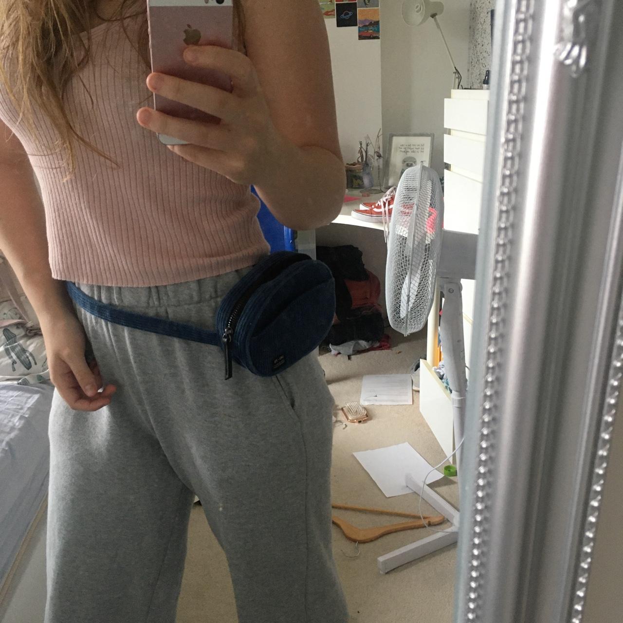 cute fanny pack urban outfitters corduroy Depop