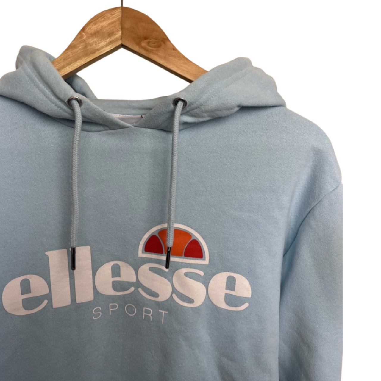 Light blue ellesse outlet hoodie