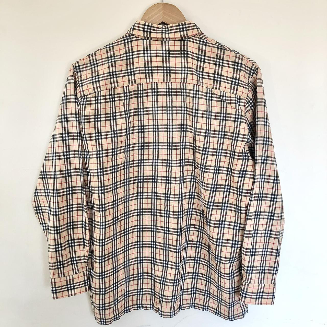 Burberry Nova Check George Shirt Vintage look but - Depop