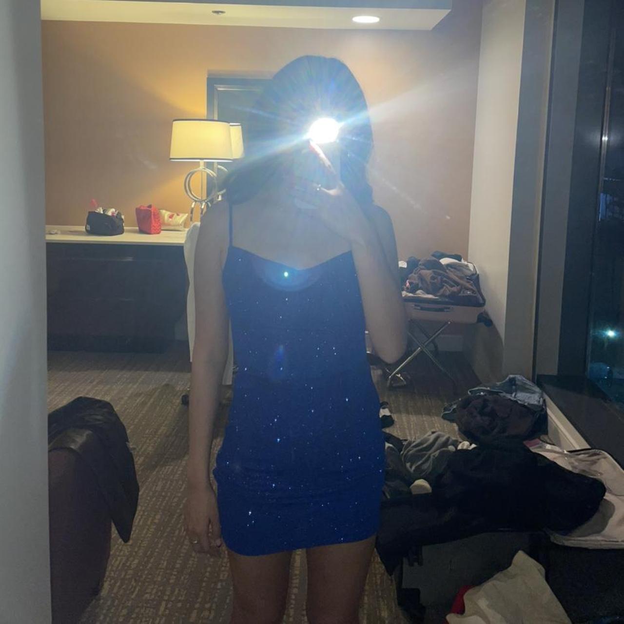 Windsor Glittery royal blue bodycon dress only worn... Depop