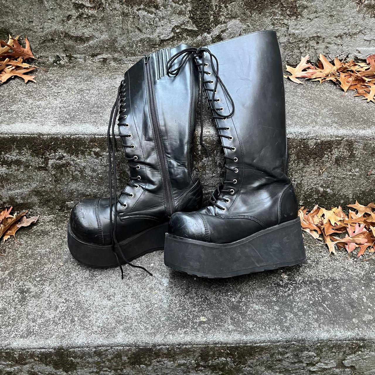 stomp you out platform boots