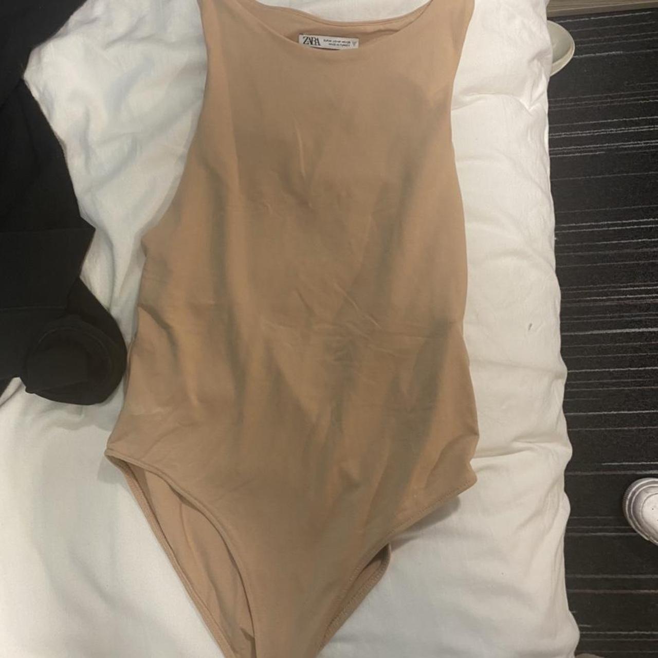 zara cashmere bodysuit