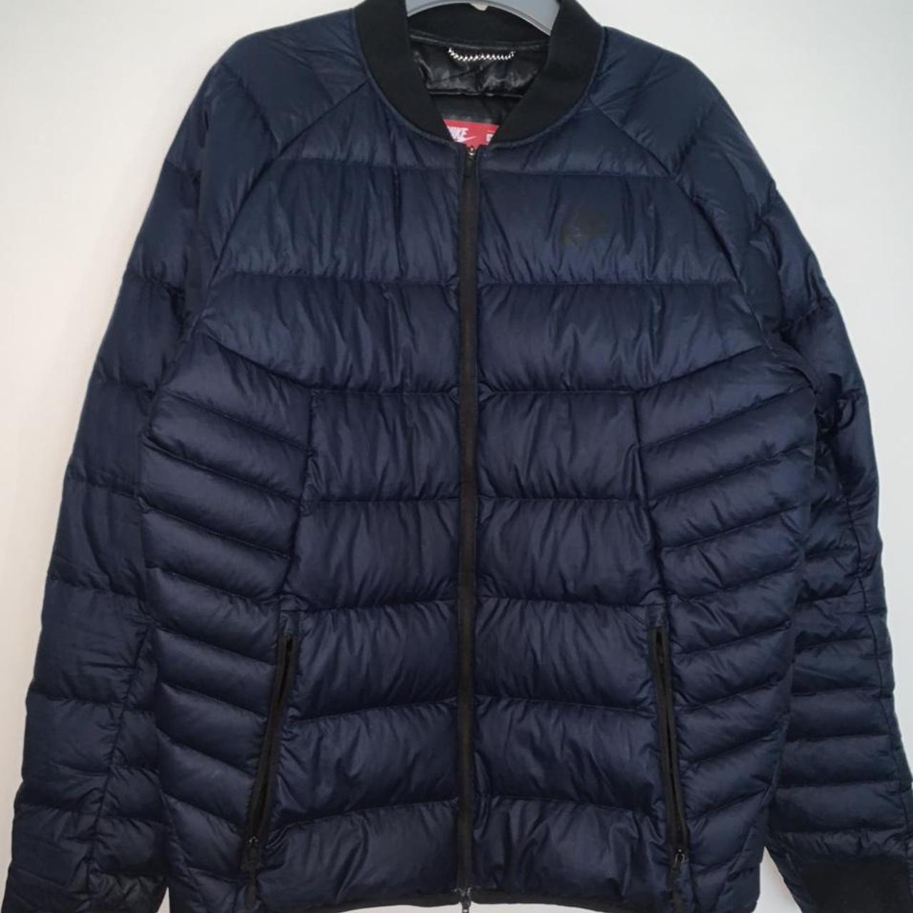 Nike Men’s feather-down puffer jacket Great... - Depop