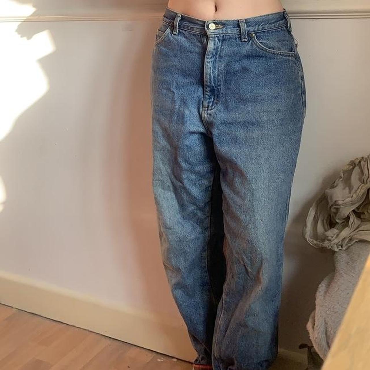 Women's Red and Blue Jeans | Depop