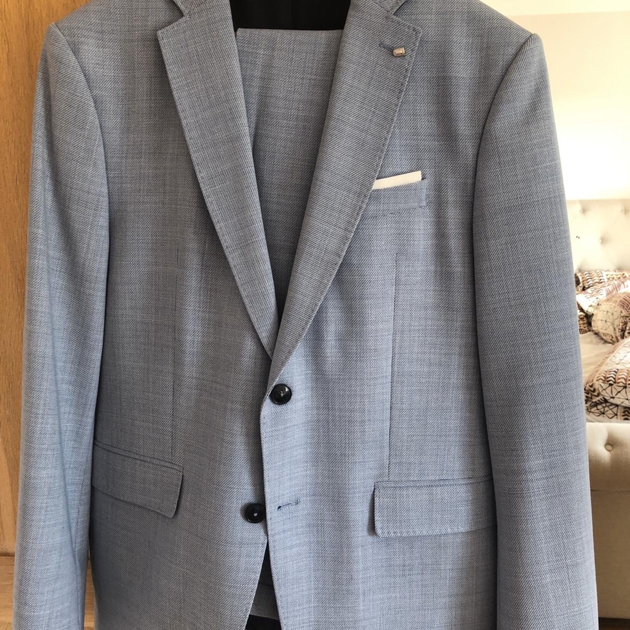 Top quality Zara men’s suit Worn once for few... - Depop