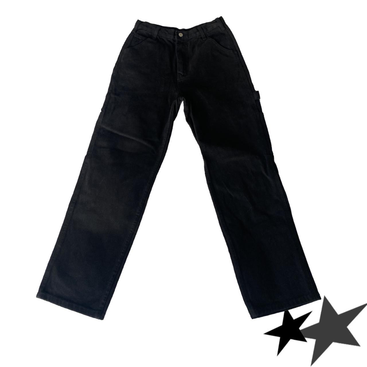 brandy melville black cargos never worn before! Depop