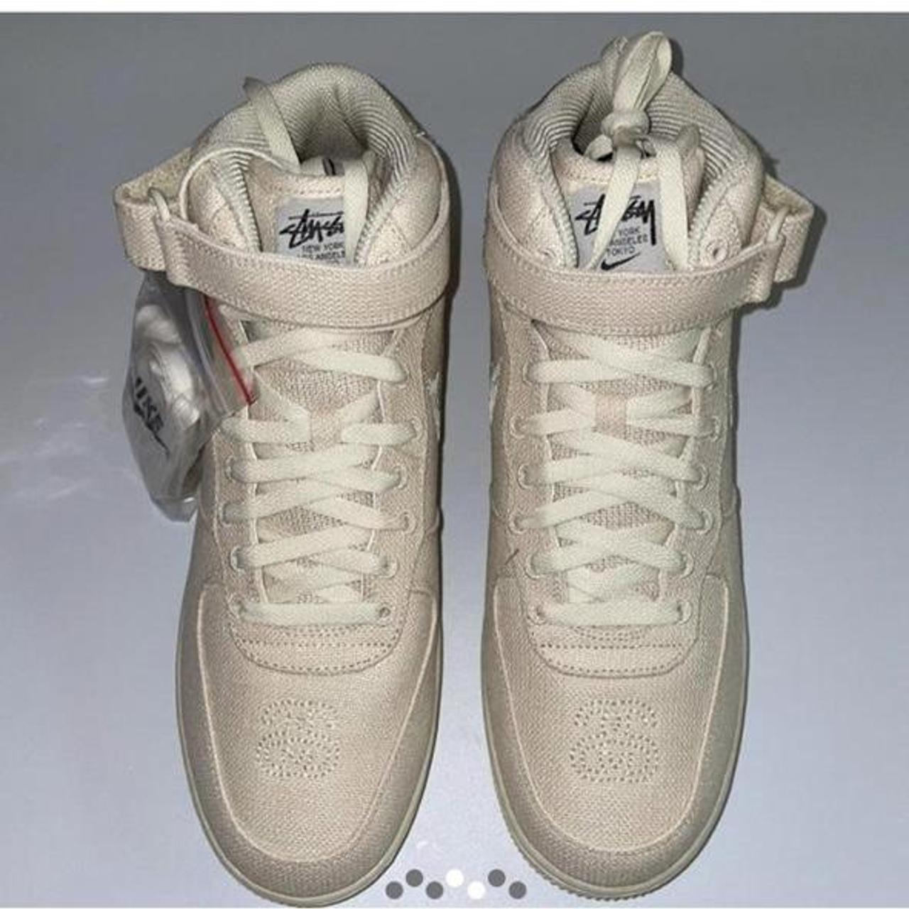 stussy nike beige