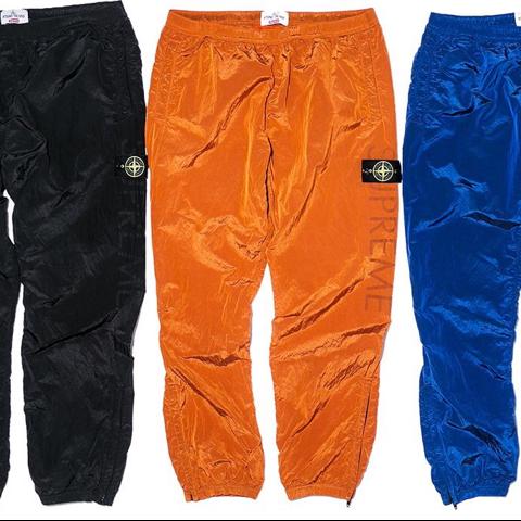 WTB Supreme x Stone Island Nylon Metal Track Pants...