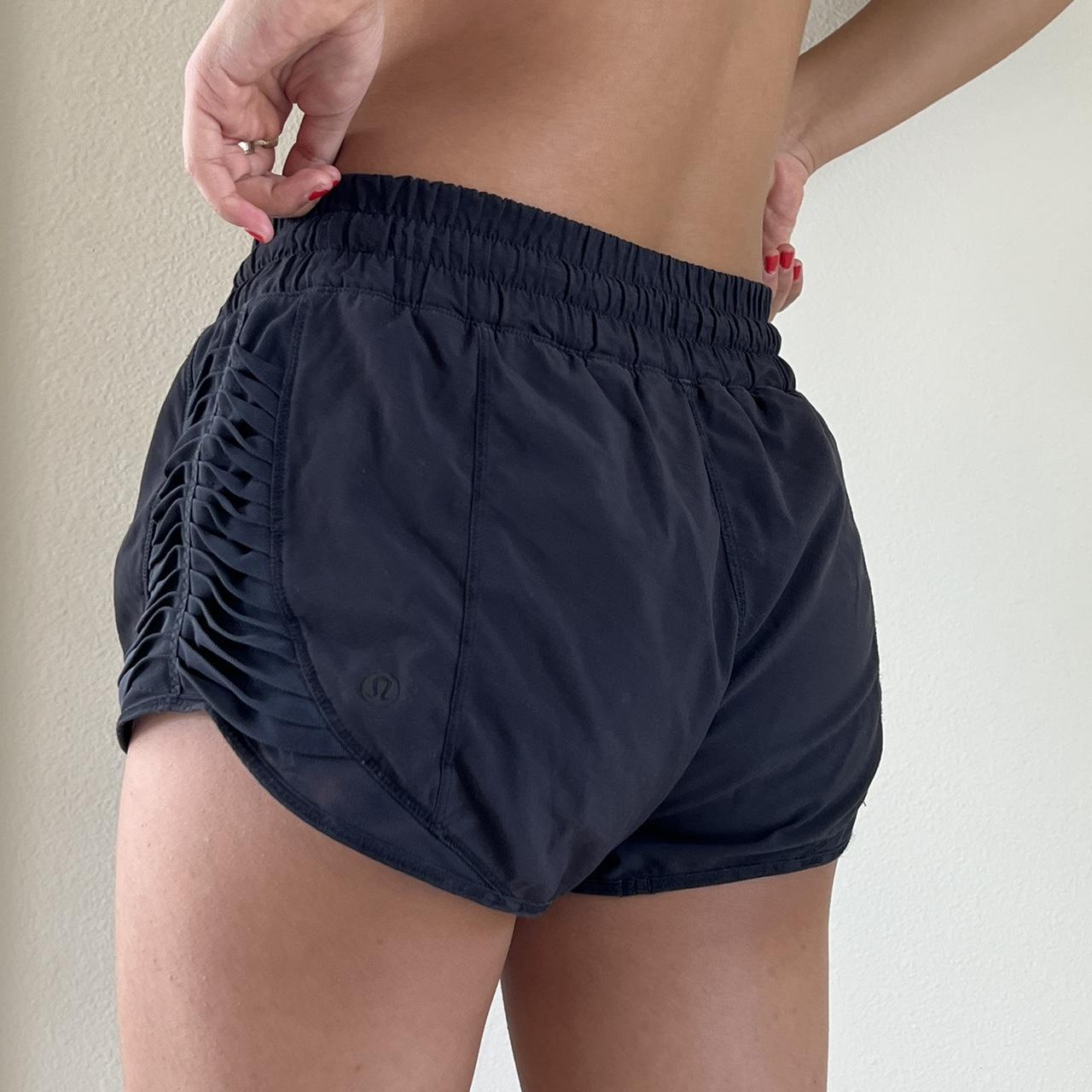 lululemon shorts with underwear