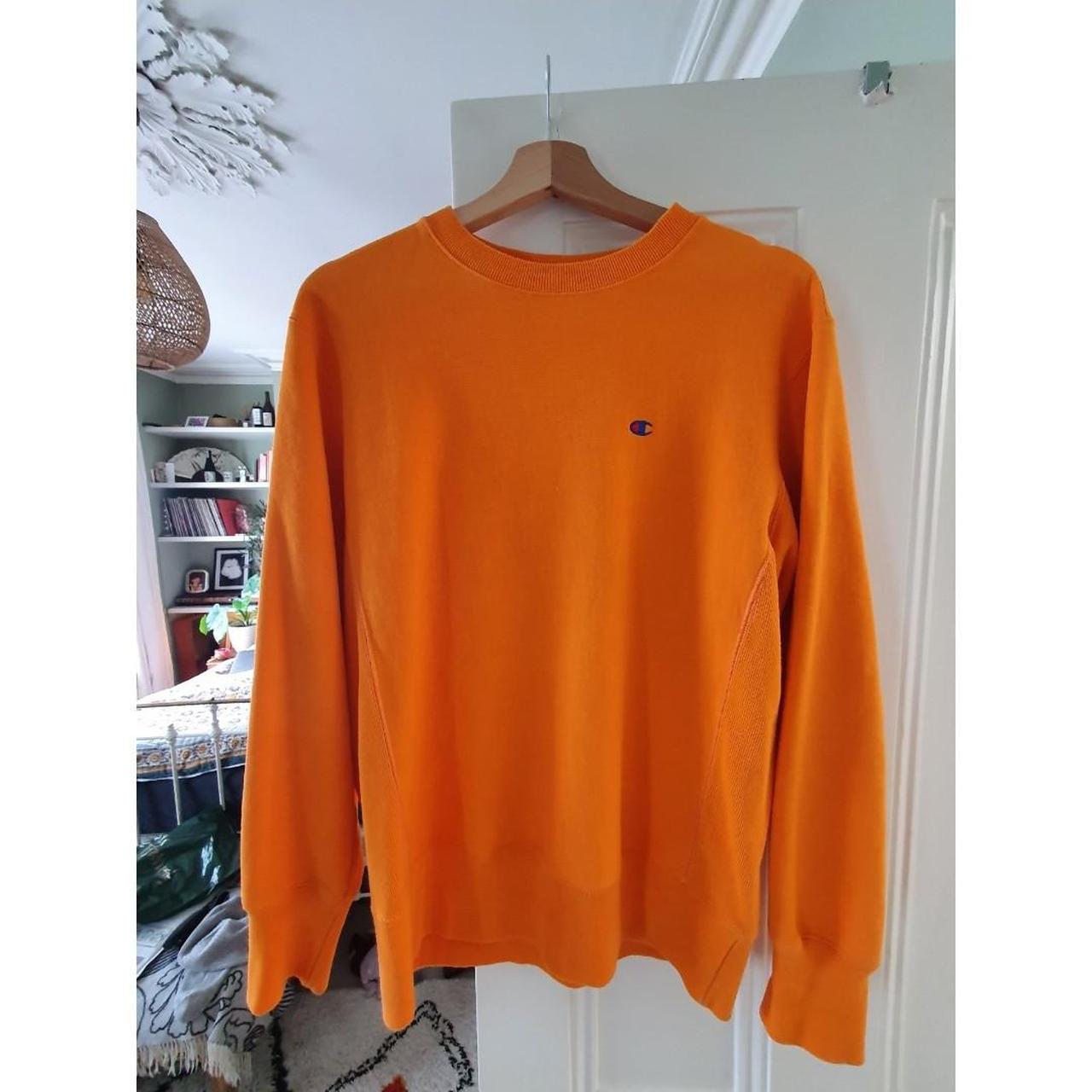 orange champion jumper