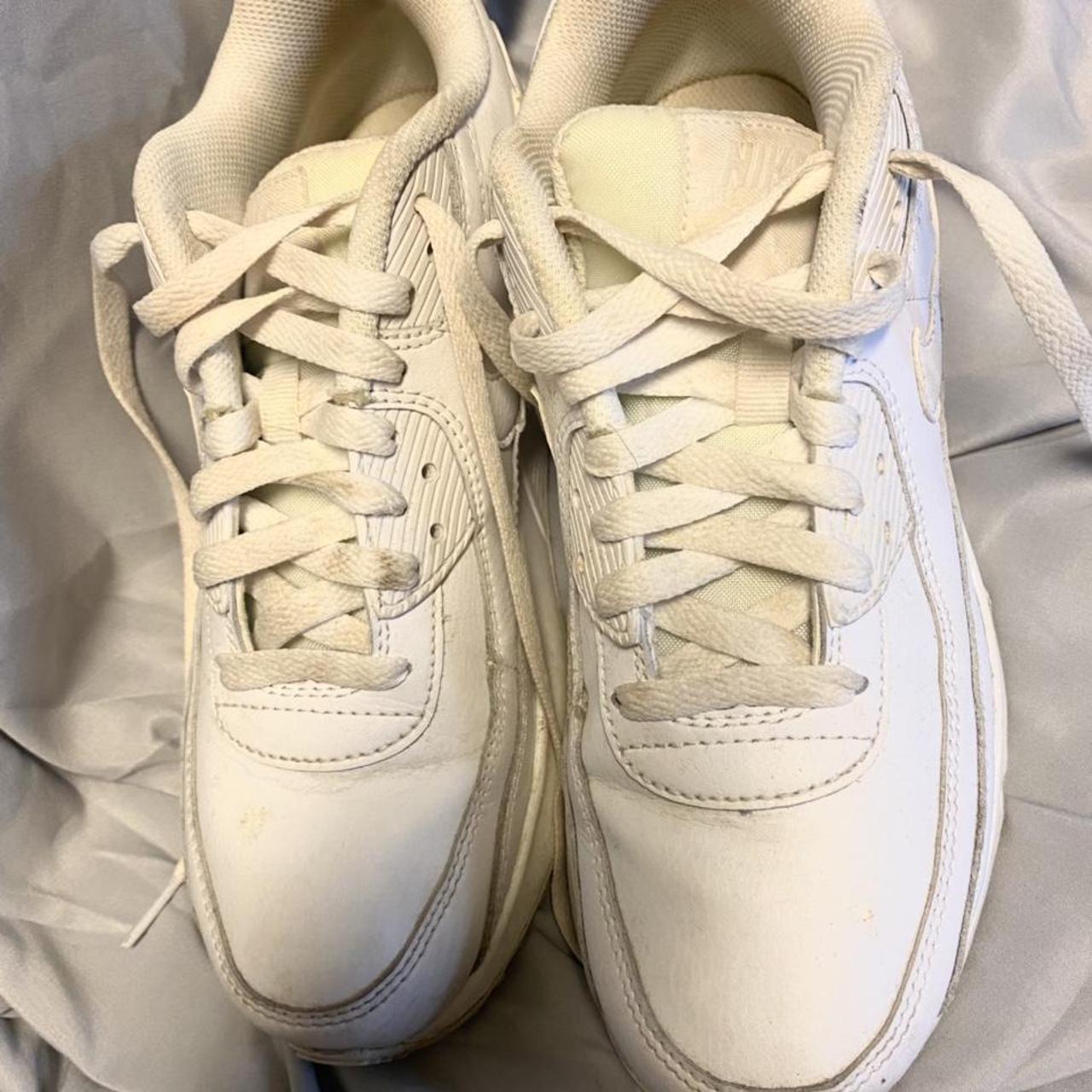 white nike air max youth