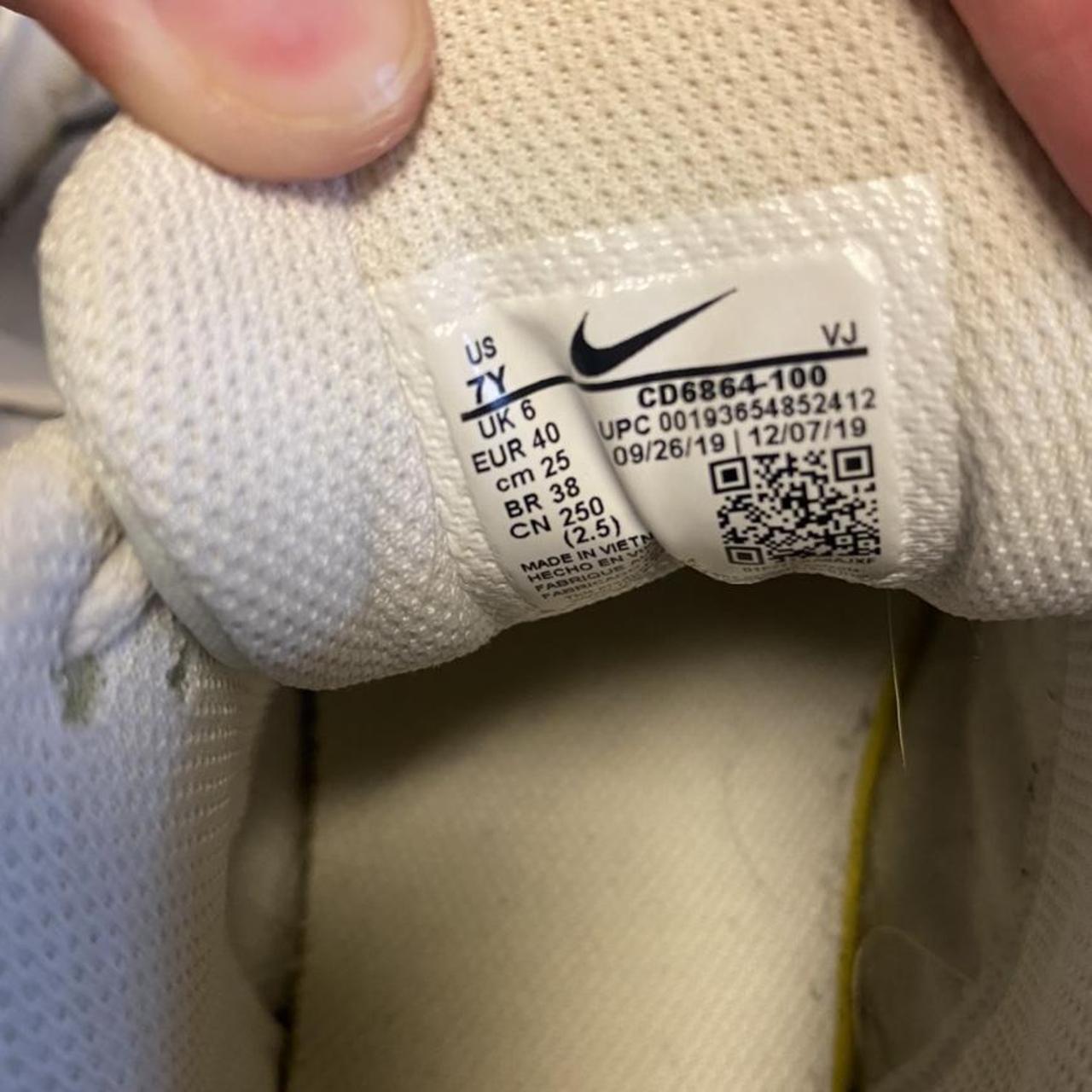 white nike air max youth