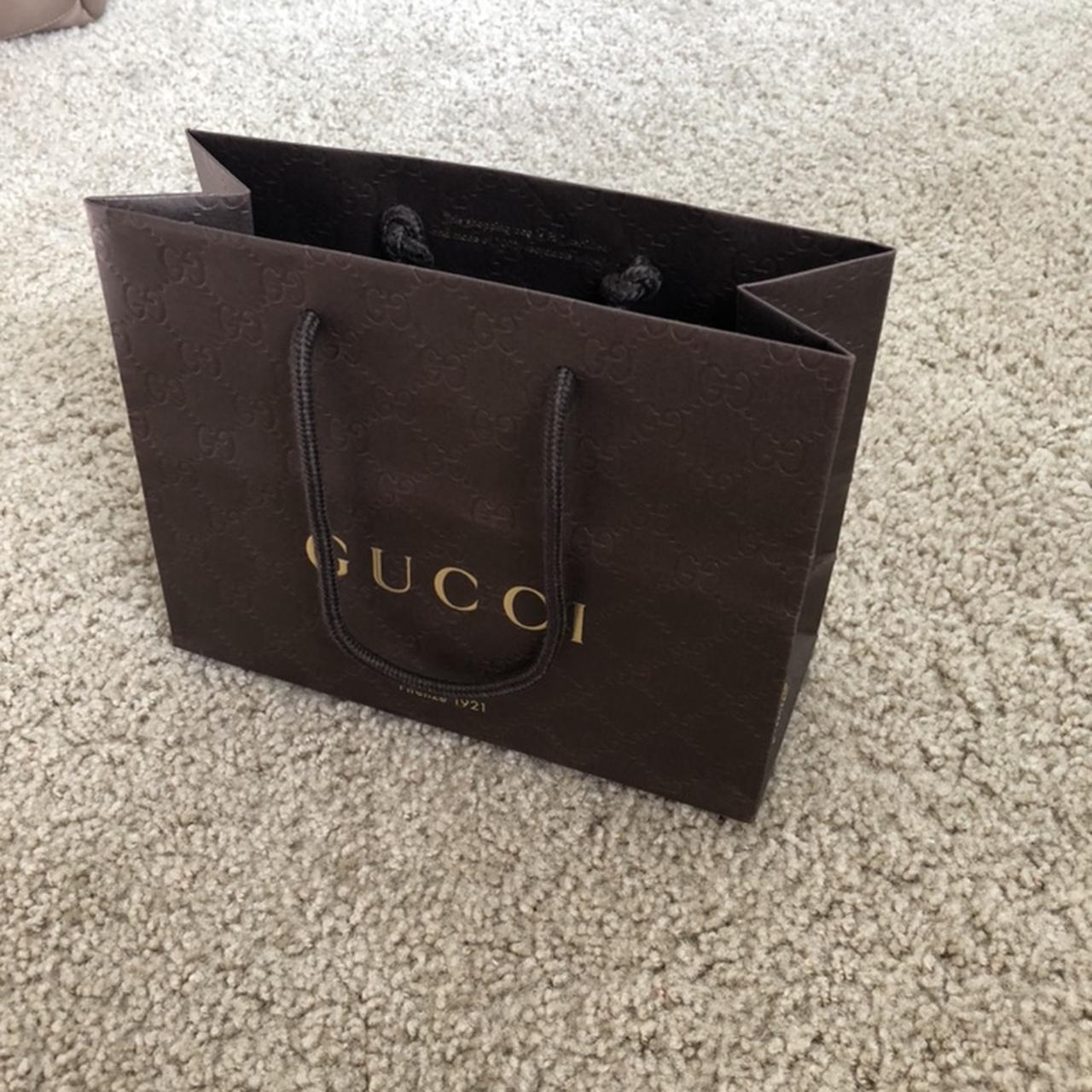 Authentic Gucci paper bag, $5, athenaso2008