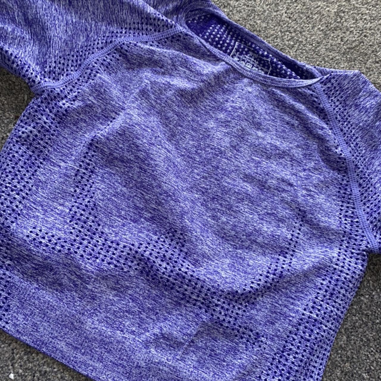 PURPLE \ LILAC GYM SET ️ worn once ️ not branded ️... - Depop