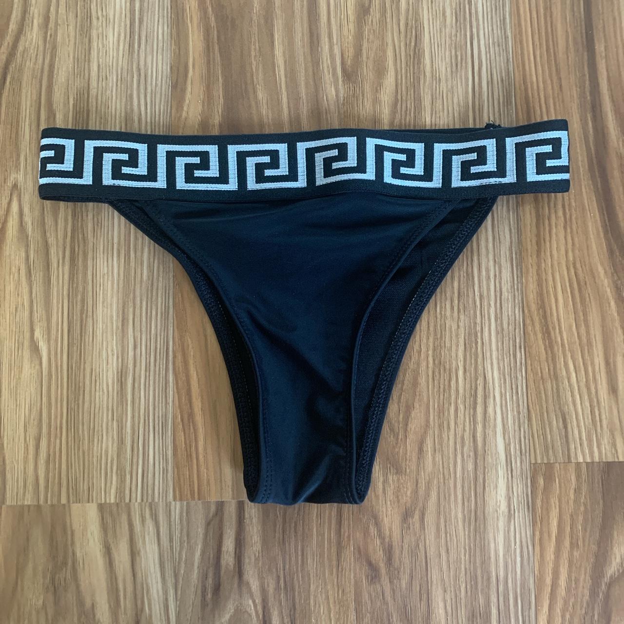 PrettyLittleThink Greek key bikini bottom. Only... Depop