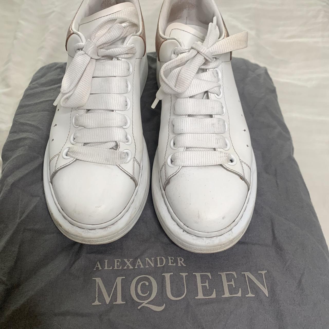 Size 4 Alexander McQueen trainers Box,dust bag and... - Depop