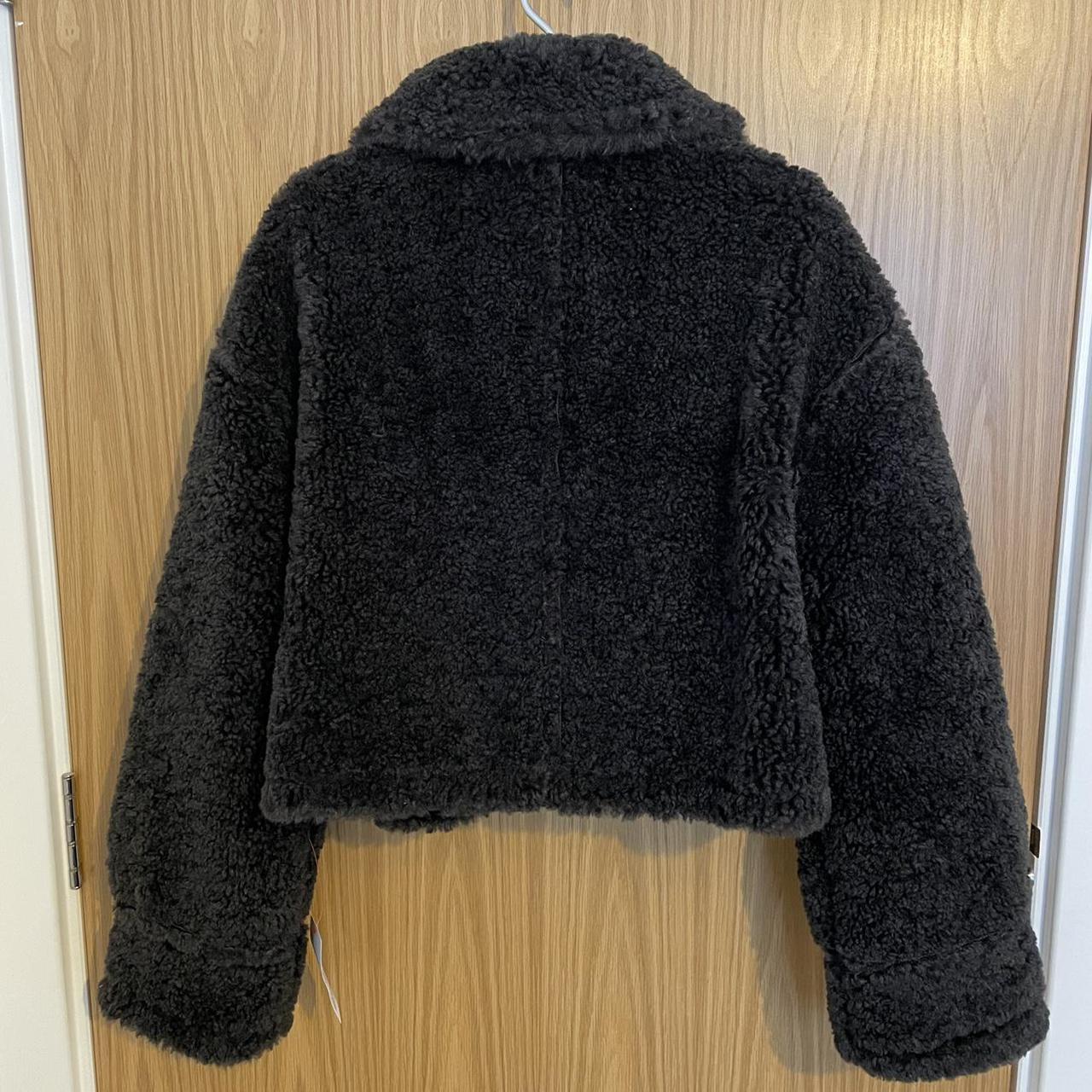 ASOS Women's Grey and Black Jacket | Depop