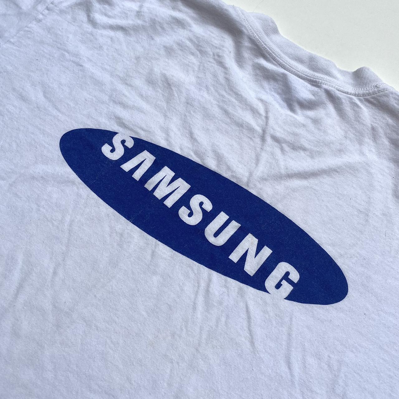 Samsung white t shirt sale