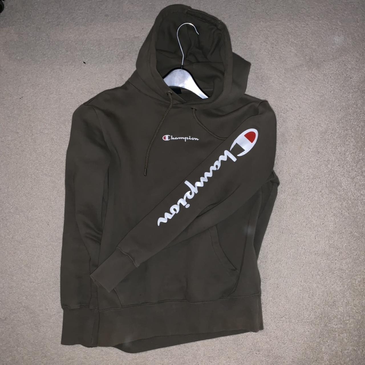 champion double logo hoodie