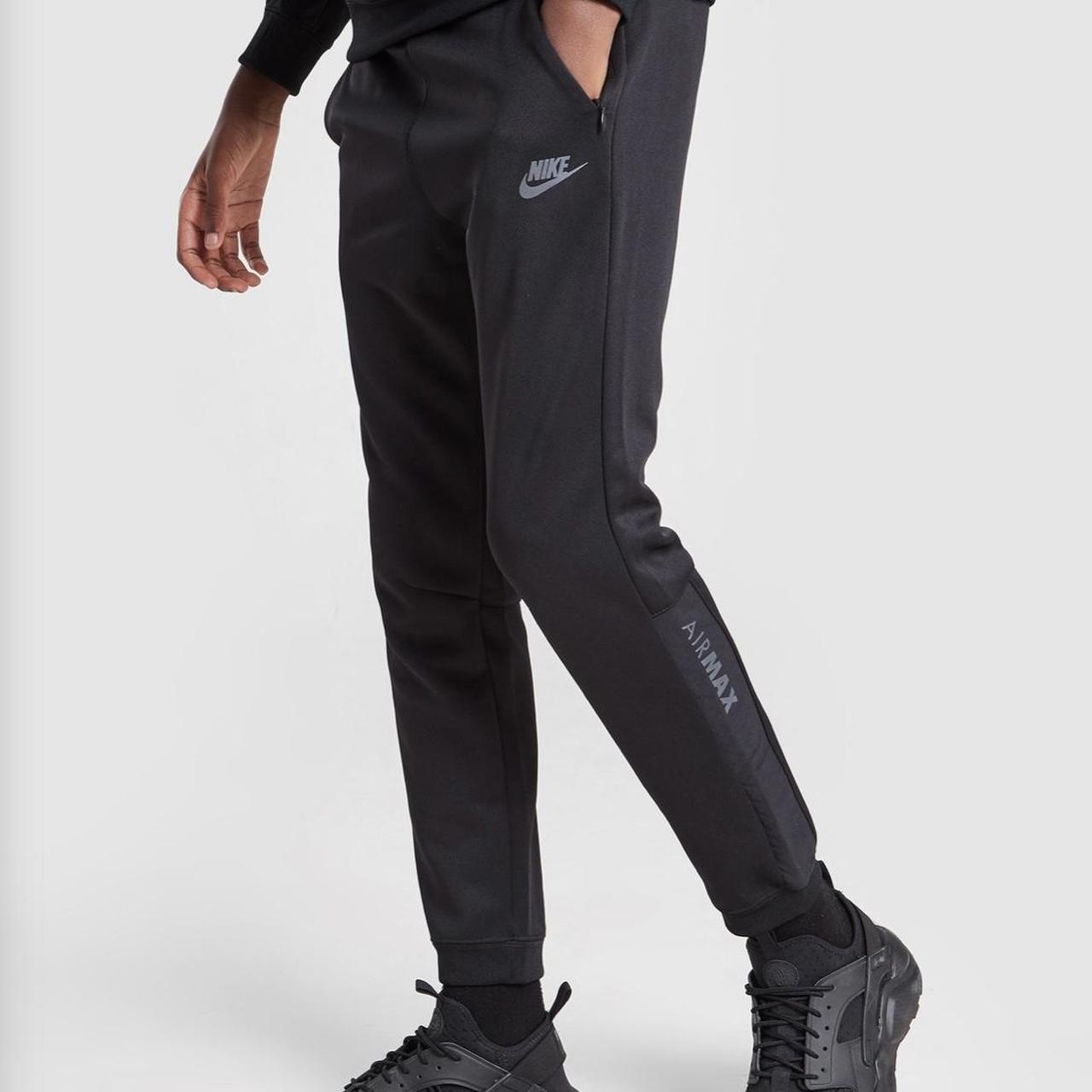 nike air max tracksuit black