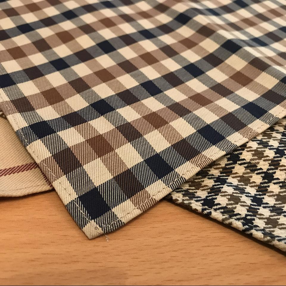 Brand new Burberry and Aquascutum pocket square Depop