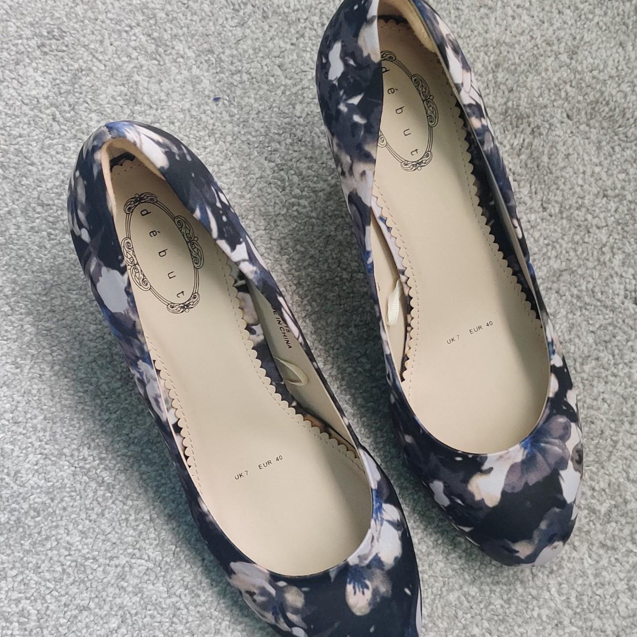 debenhams blue shoes
