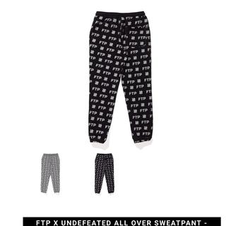 などの】 UNDEFEATED - FTP UNDEFEATED ALL OVER SWEATPANT XL 最安値