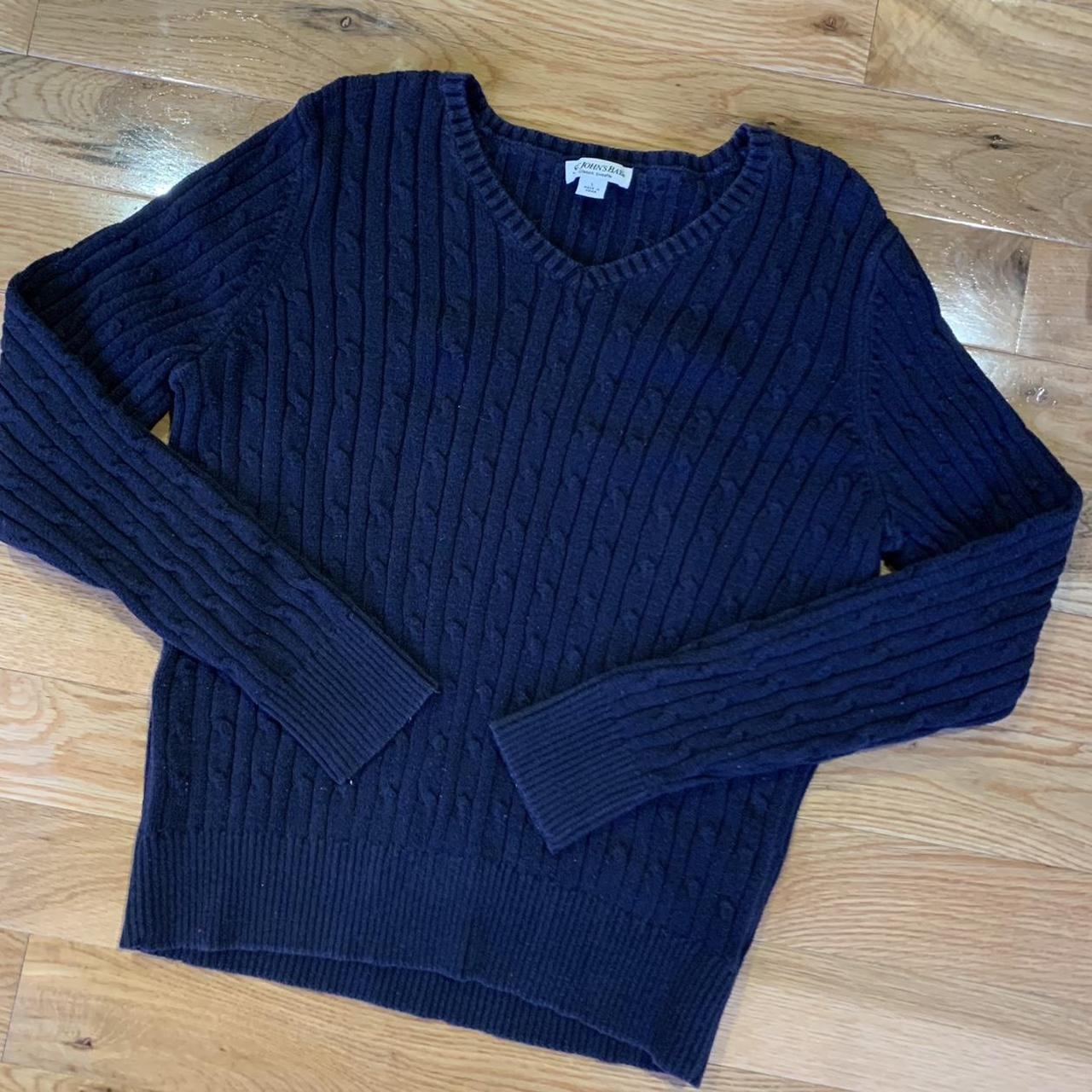 vintage black St. John’s Bay Sweater Perfect... - Depop