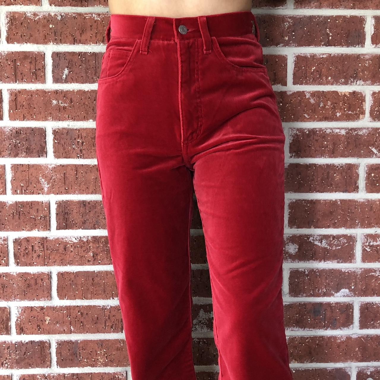 guess velvet pants