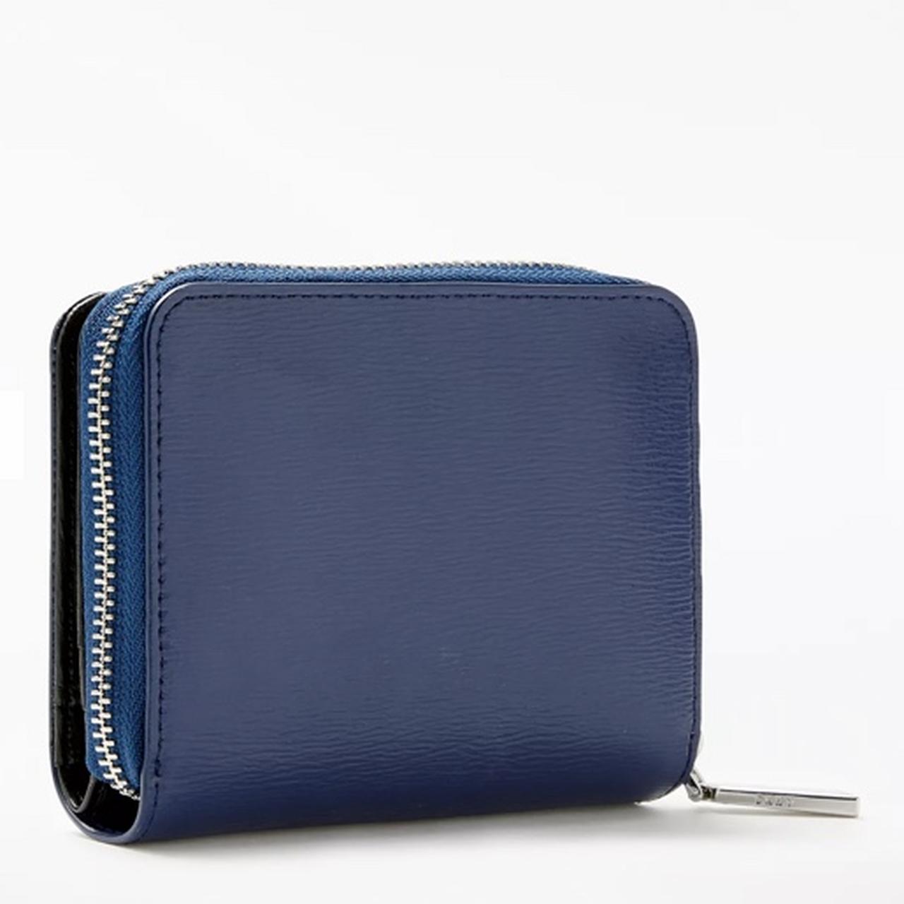 DKNY Ella Logo-design Denim Small Shoulder Bag in Blue | Lyst