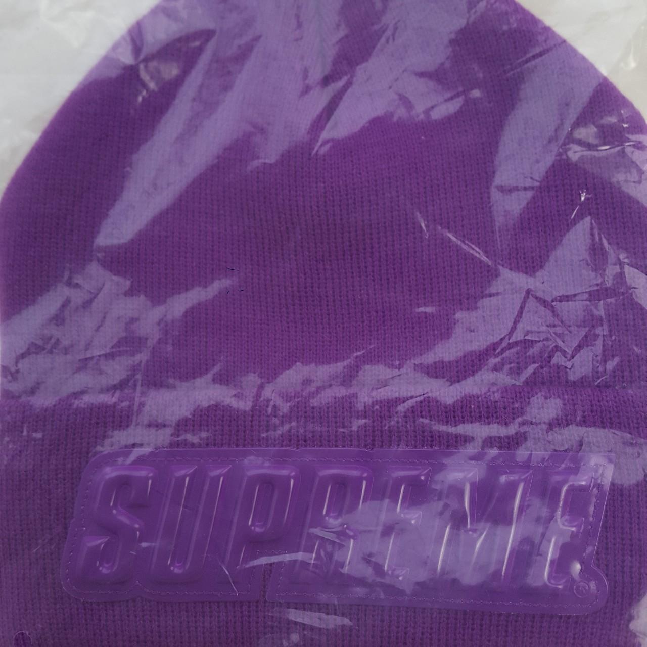 Supreme Motion Logo Beanie Purple