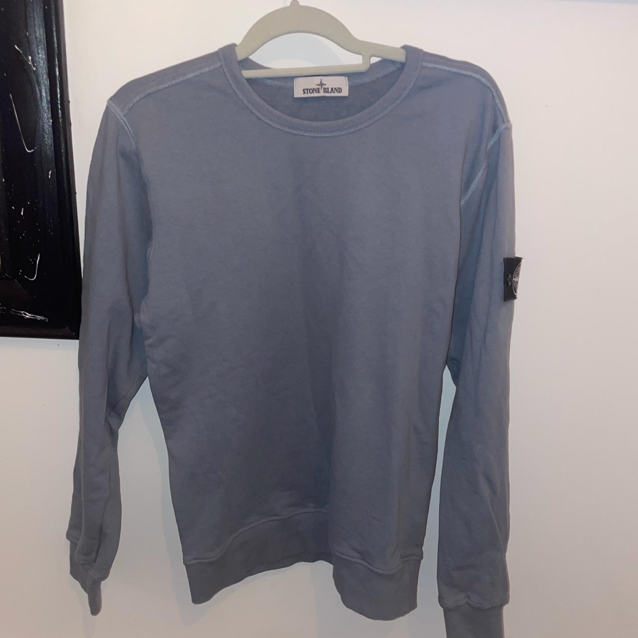 stone island jumper depop