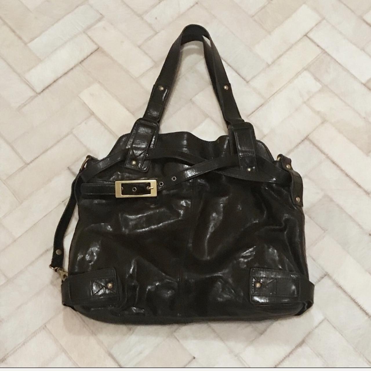 Kooba Black Leather Purse Black leather shoulder... Depop