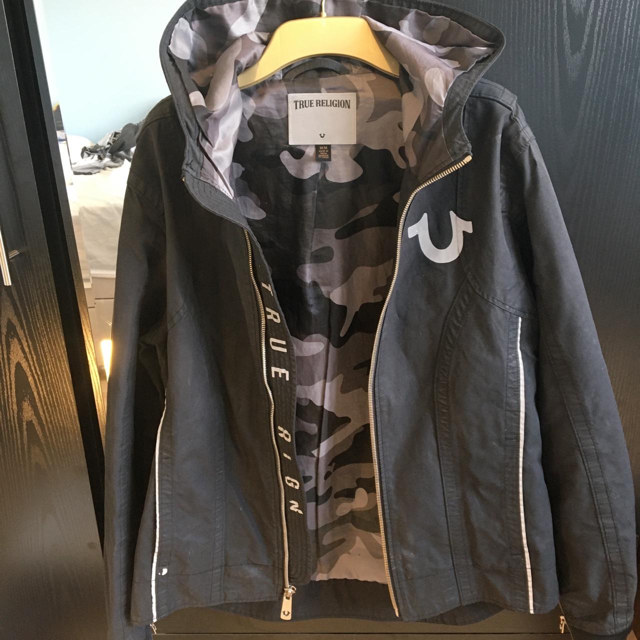 True religion hooded sales jacket