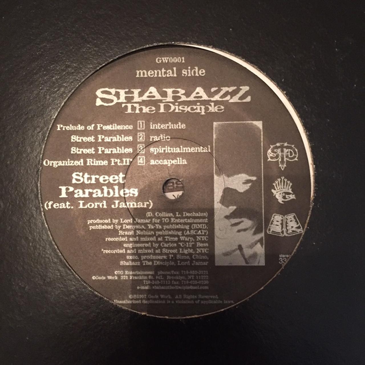 Shabazz The Disciple - Street Parables - 洋楽