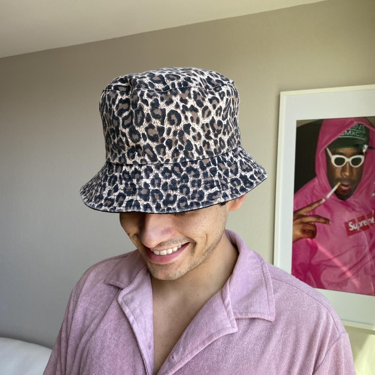 Cheetah Bucket hat Not brandy Melville but they... - Depop
