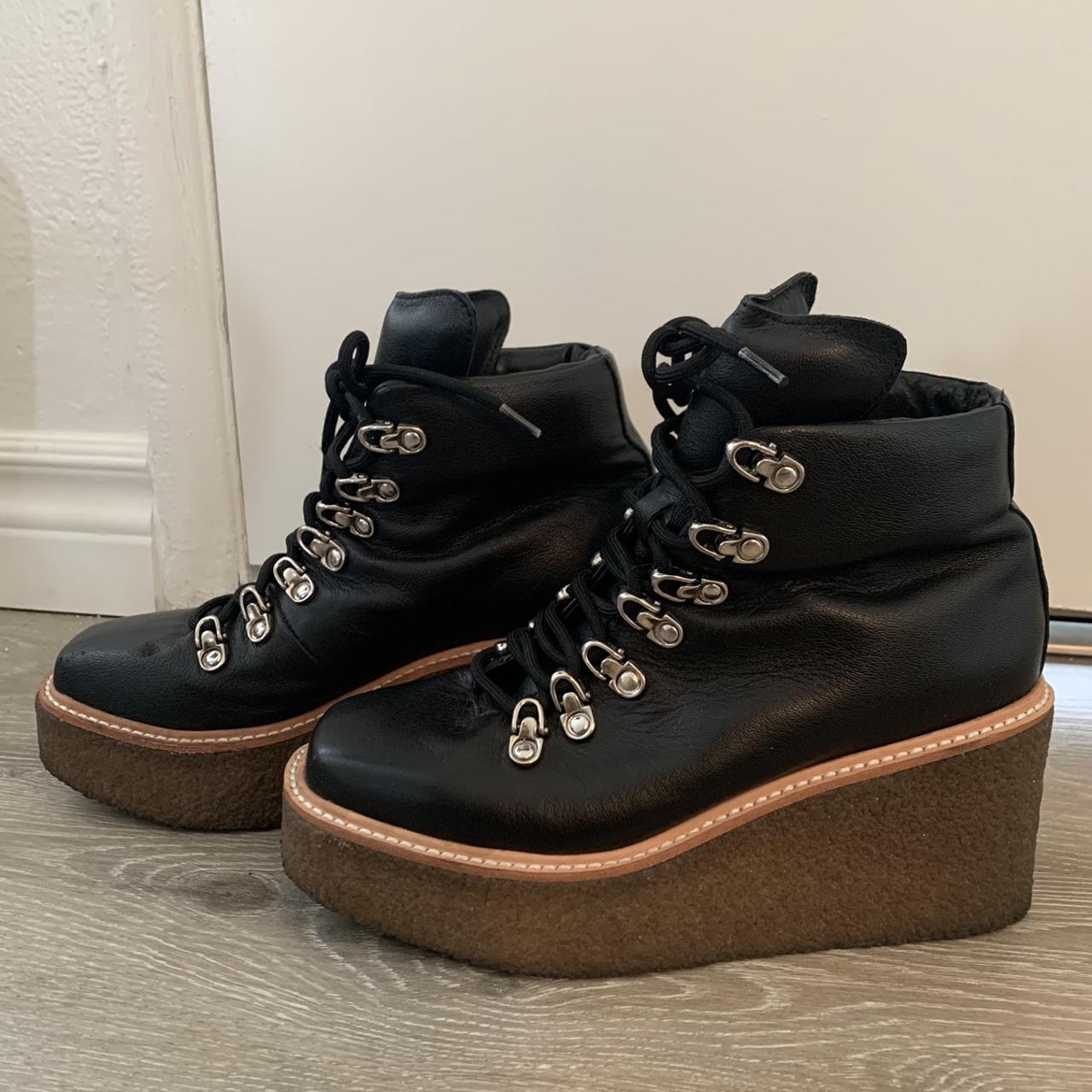 Jeffrey campbell viajar cheap wedge hiker booties