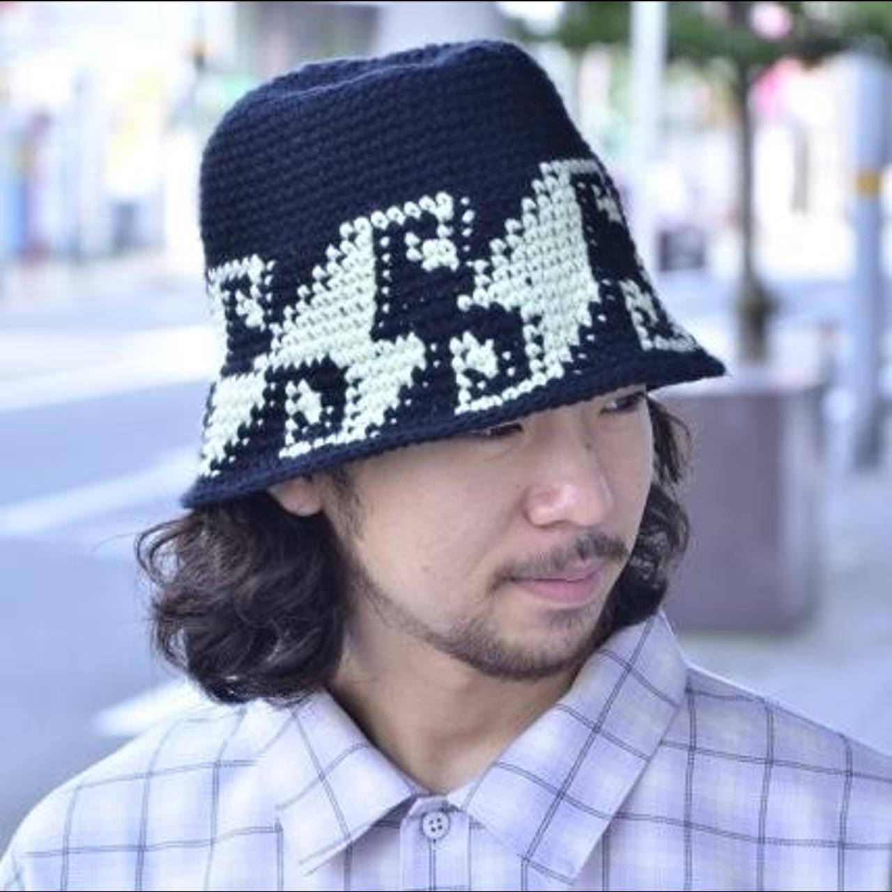 stussy waves knit bucket hat クラッシャーハット | hartwellspremium.com