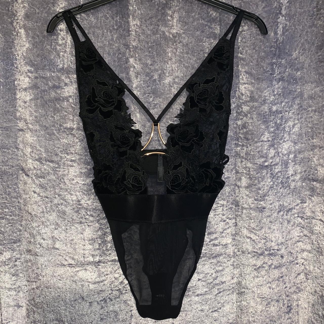 ANN SUMMERS ‘Dark Heart’ BODYSUIT - BLACK Band New-... - Depop