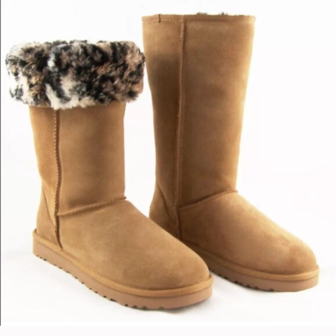 Ugg classic tall animal on sale print