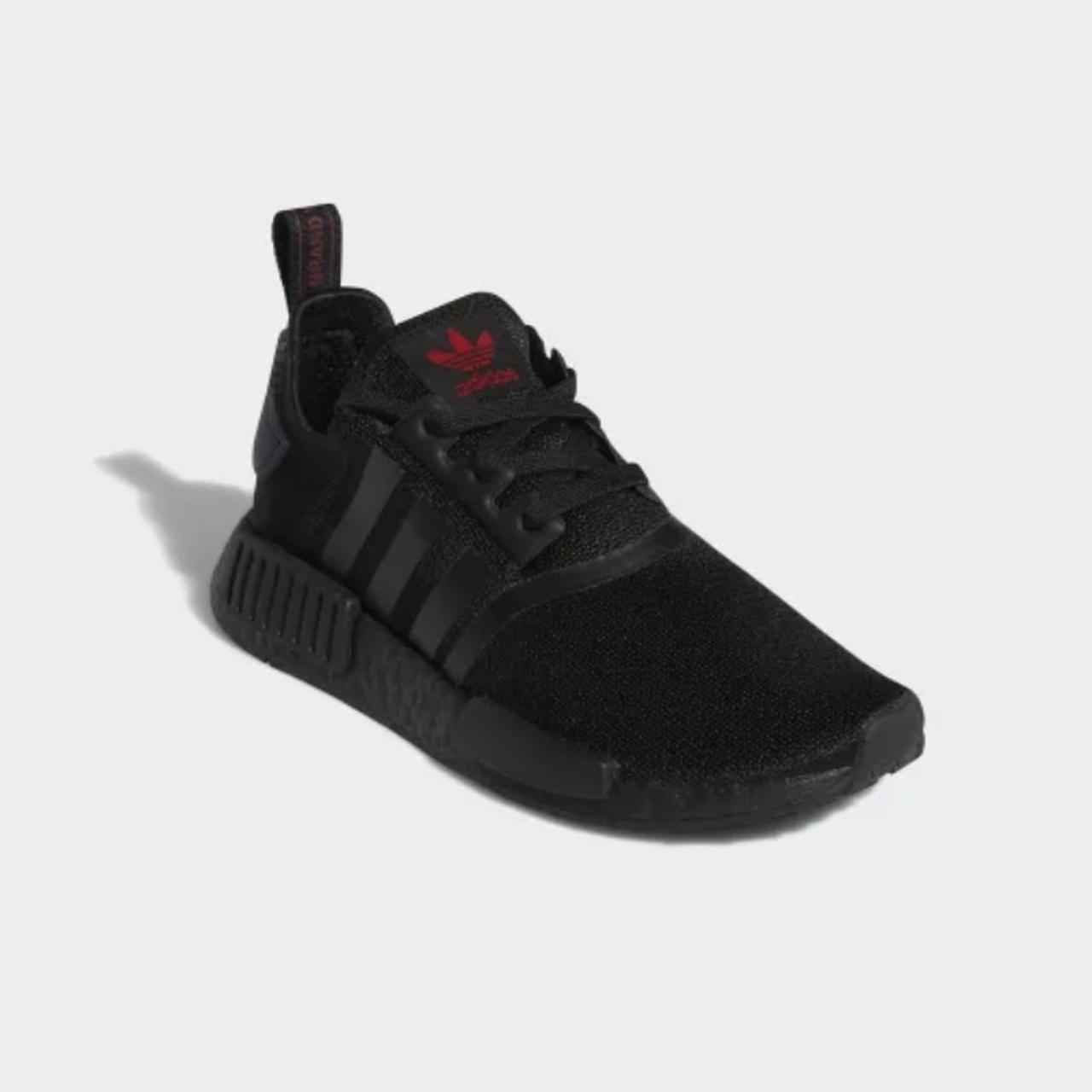 adidas nmd womens red and black